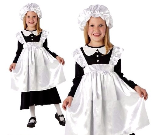Child victorian maid poor girl - child,