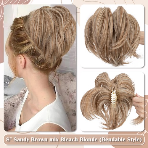 100 natural bun pony - 100%, tail
