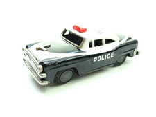 VINTAGE TINPLATE POLICE CAR