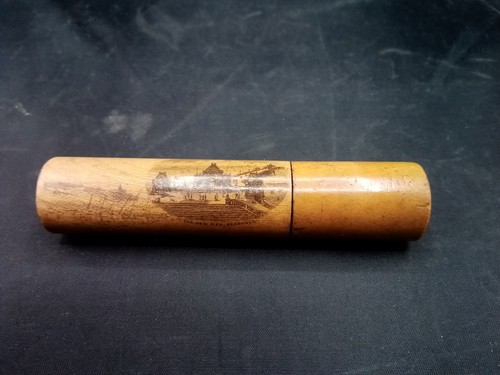 Antique mauchlin ware wooden - mauchlin,