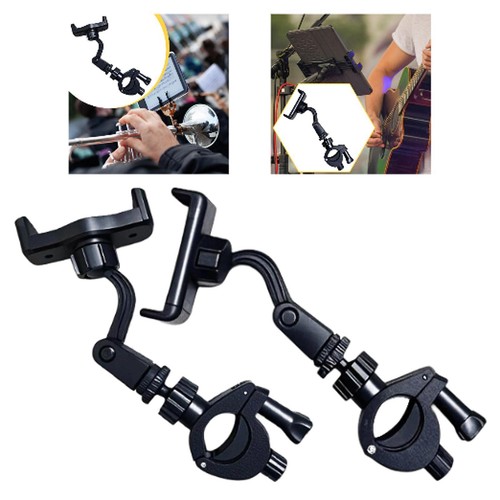 Music lyre phone holder clip - lyre,