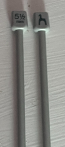 Pony 5mm grey - 5.5mm, metal