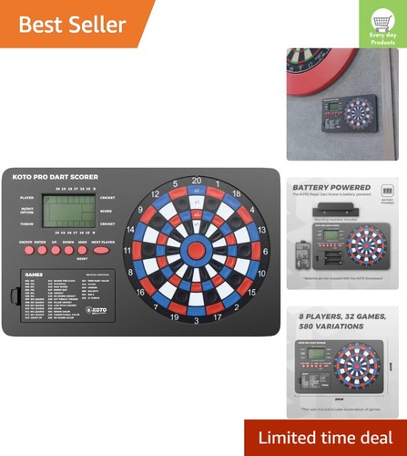 Black dart scoreboard with - scoreboard, 32
