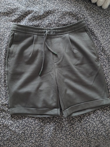 Zara mens green khaki smart - green,