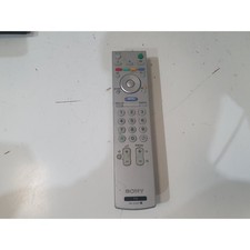 Sony RM-ED007 Remote Control Silver Wireless Infrared Handheld For Sony LCD