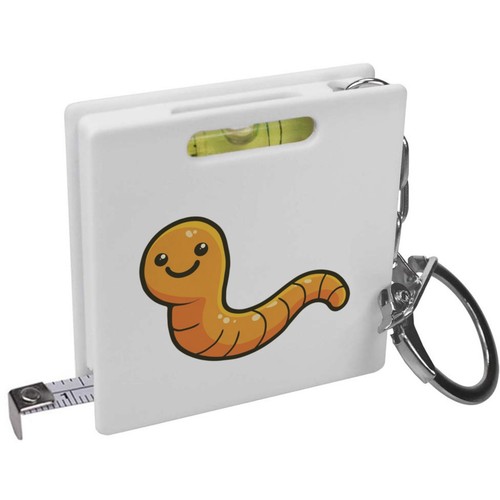 Cute smiling worm keyring - smiling,