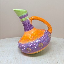Vintage Spanish Pottery Tilted