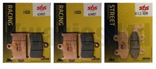 SBS Race Sinter Front & Rear
