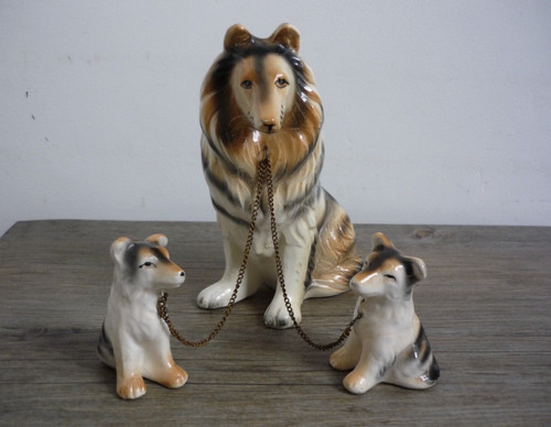 Vintage rough collie - vintage,