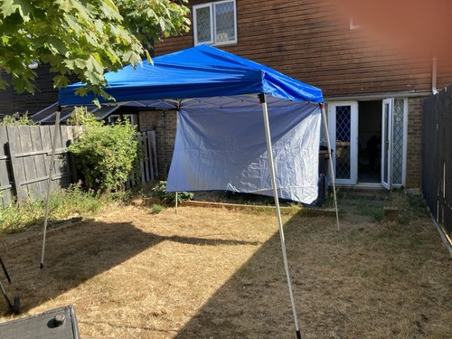Blue instant canopy pop - canopy, pop-up