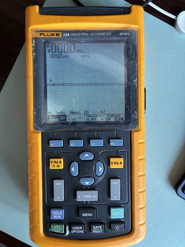 Fluke 124 scopemeter - fluke,