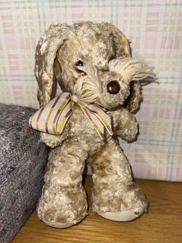 Vintage antique dog plush - vintage,