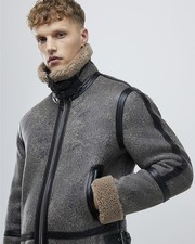 River Island Mens Jacket Black