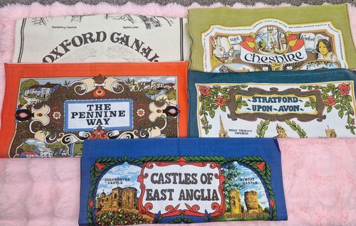 Vintage tea towel bundle - vintage,