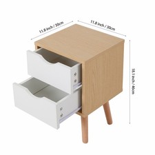Bedside Cabinets Natural or