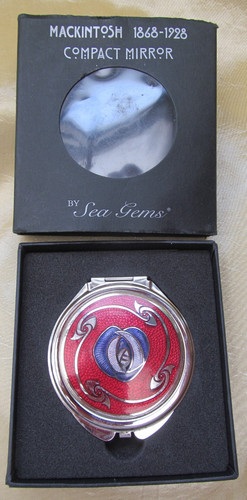 Sea gems compact mirror with - sea,