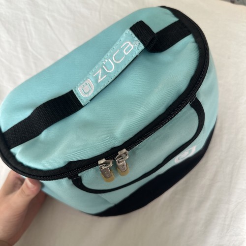 Zuca zipper lunchbox turquoise - zuca,