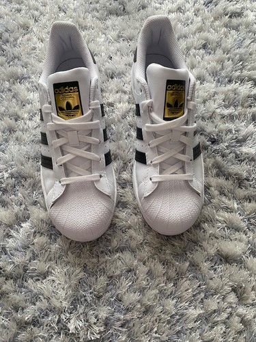 Brand new white black adidas - brand,