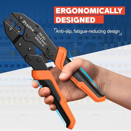 Ratchet crimping plier - ratchet,
