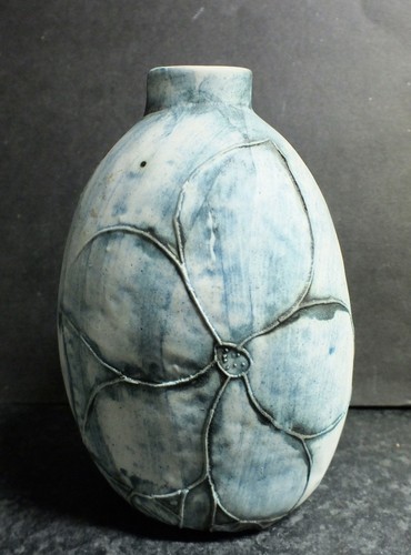 Carn pottery bud vase flower - pottery,