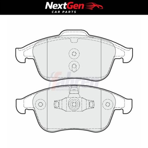 Front brake pads fahren - fahren, for