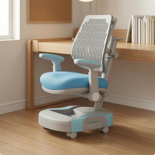 Adjustable study chair padded - adjustable,