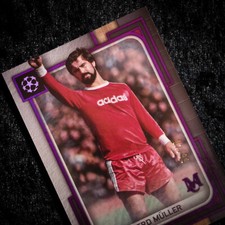 Gerd Muller Amethyst /99 - 2023-24 Topps Museum - Bayern Munich