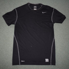 Nike Pro Combat Compression Dri-Fit Black T-shirt Large