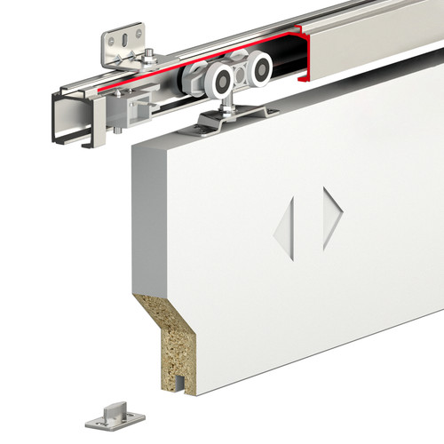Top hung sliding - hung, door