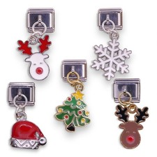 Festive Italian Dangle charms