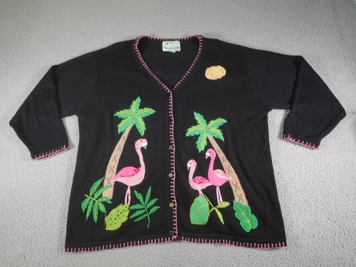 Vintage flamingo sweater - vintage,