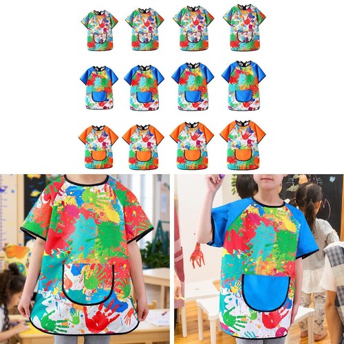 Kids art smock short sleeve - short,