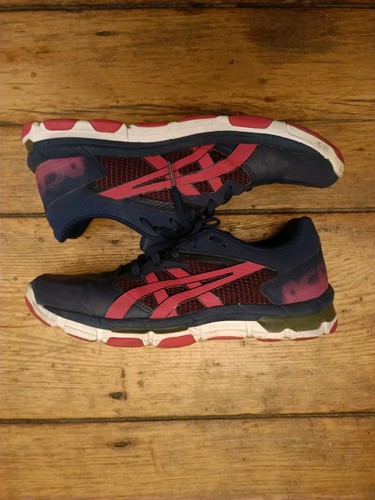 Navy blue and pink - blue, asics