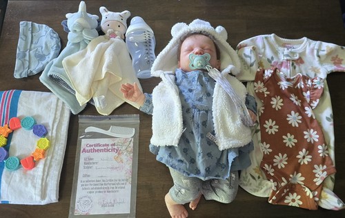 Reborn baby doll noe authentic - noe,