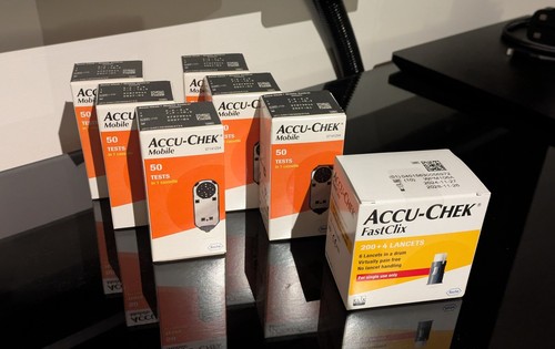 Accu chek mobile cassettes - x, accu-chek