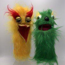 2- Vintage Hand Puppets Utah