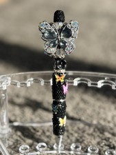 Handmade black butterfly - handmade,