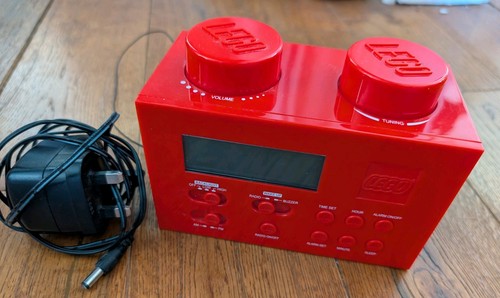 Lego portable clock - lego,