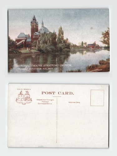 Postcard memorial theatre - postcard,