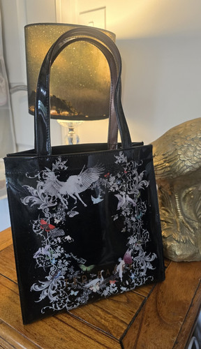 Ted baker glossy pvc tote - glossy,