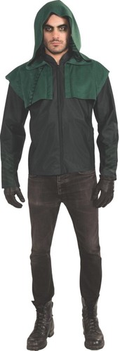 Green arrow cosplay adult - green,