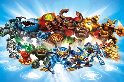 Skylanders giant cake topper - skylanders,