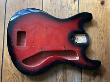 1960s 70s Teisco Zenta Electric Guitar Body Japan Roadworn Sakai Kawai