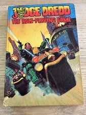 Judge Dredd RPG by Games Workshop 1980s Hardback book OOP