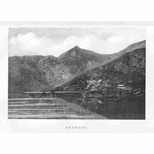 SNOWDON Caernarvonshire -