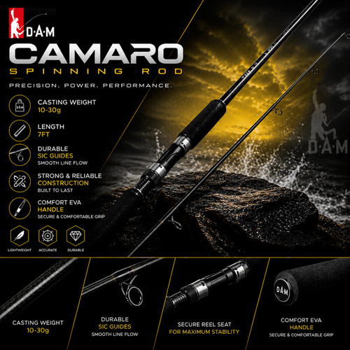 Dam camaro 210 spinning - camaro, rod