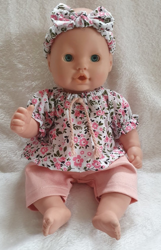 Dolls clothes floral - 11"-12",