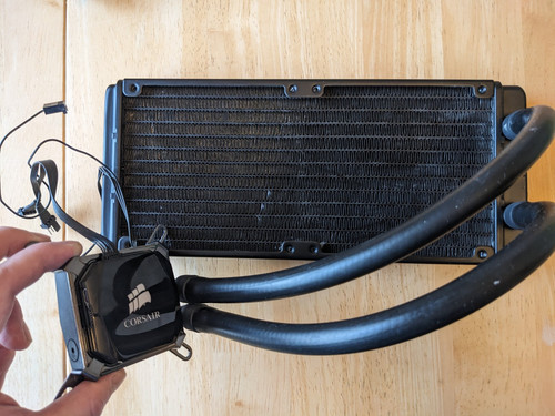 Corsair h100i dual - corsair,