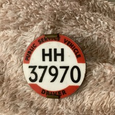 PSV Public Service Vehicle Driver Badge - very good condition HH37970