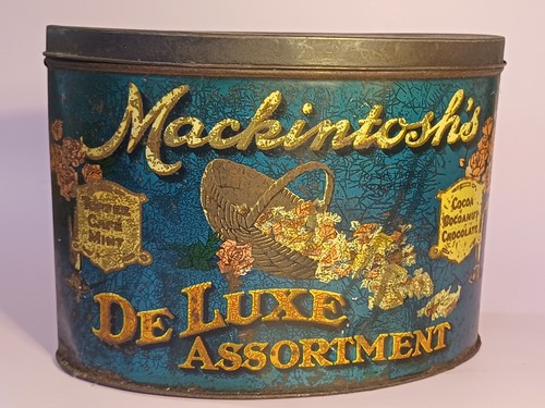 Oval mackintosh toffee tin - mackintosh,